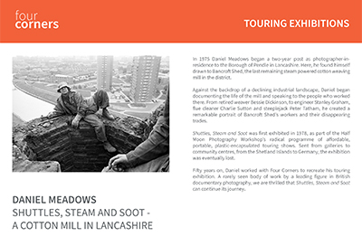 ‘Shuttles, Steam and Soot’ brochure