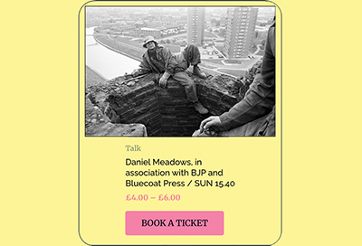 Books on Photography (BOP) Bristol, 12 Oct 2025