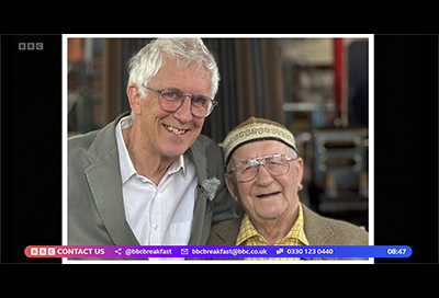 ‘Shuttles, Steam and Soot’ on BBC Breakfast