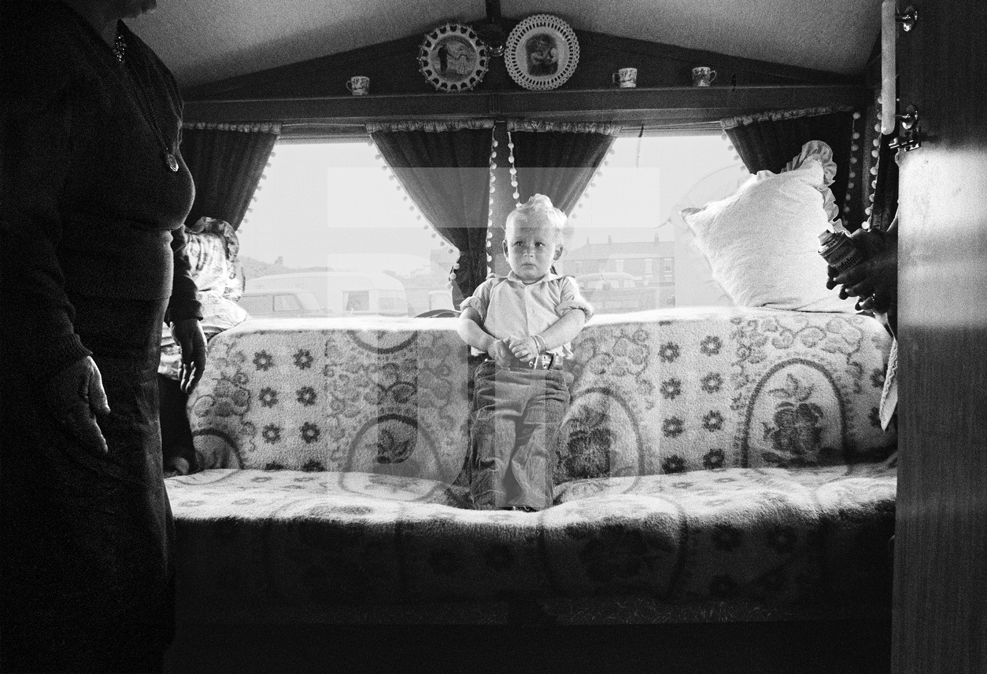 Gypsy and Traveller Site, Stockport. 1971 by Daniel Meadows