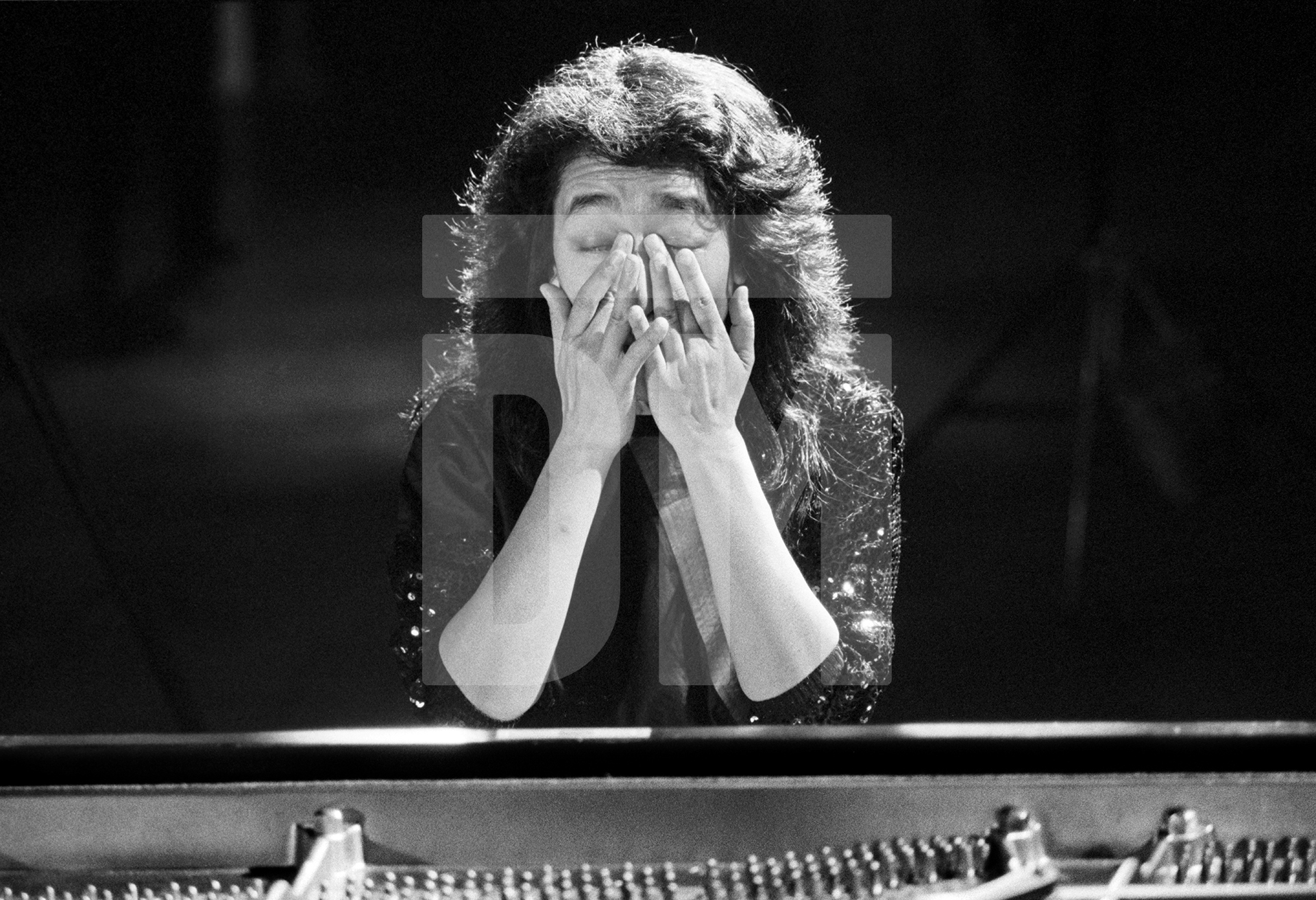 Mitsuko Uchida. London. September 1986 by Daniel Meadows