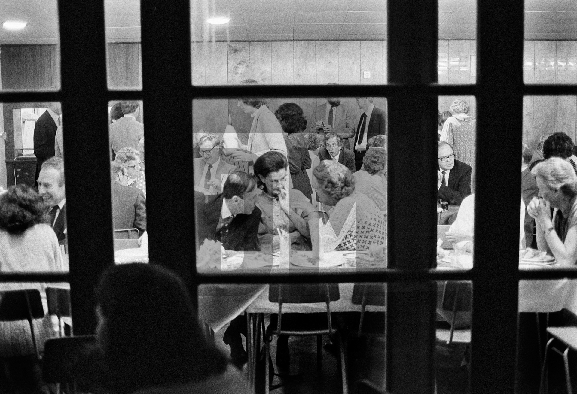 Baston School open evening, Bromley. July 1984 by Daniel Meadows