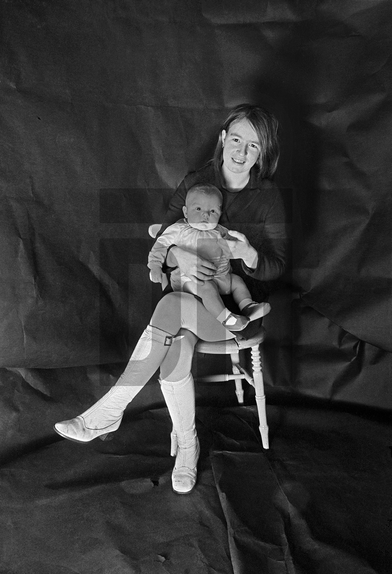 Portrait from The Shop on Greame Street, Moss Side, Manchester. February-April 1972 by Daniel Meadows