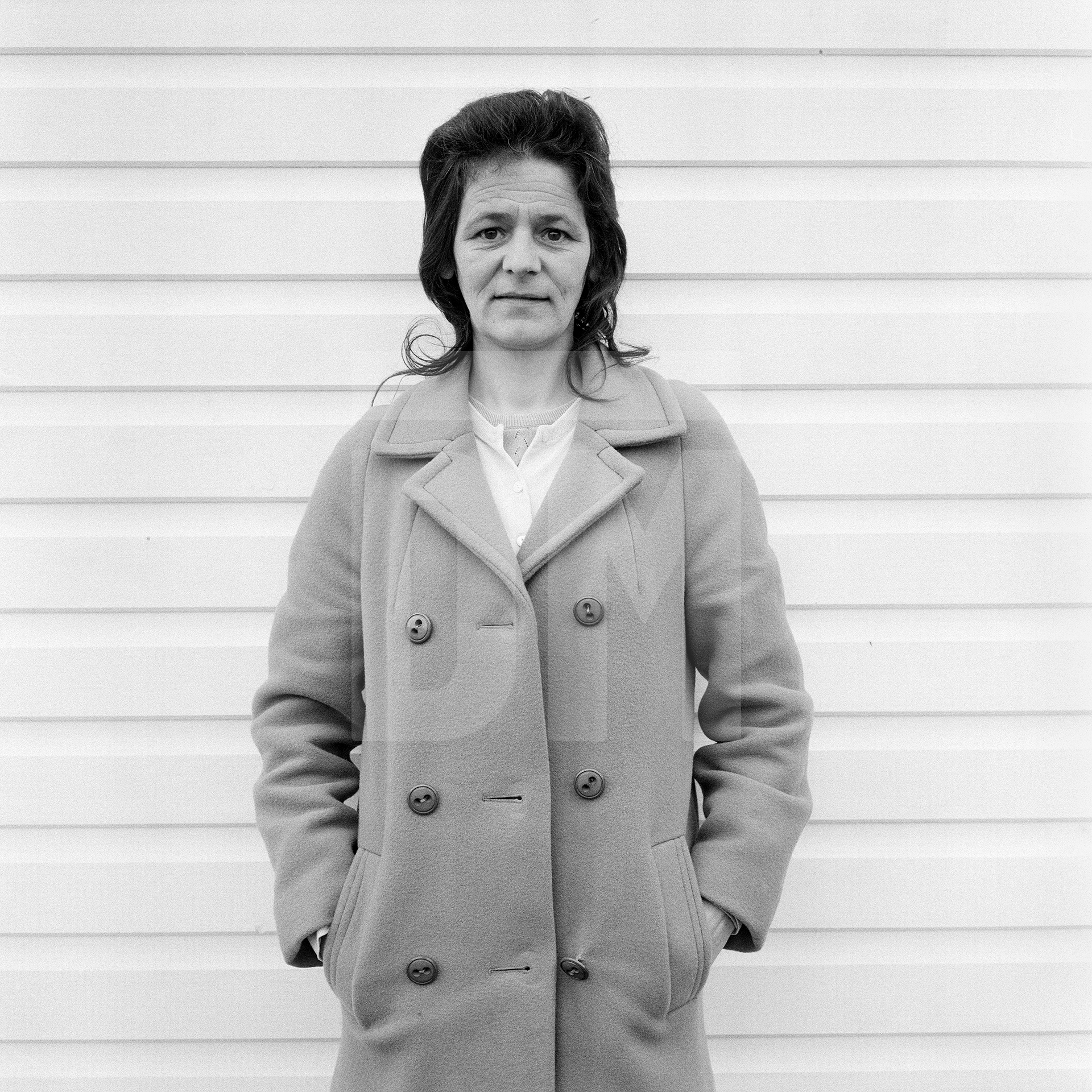 Mary Clarke, Hartlepool, Cleveland. September 1974 by Daniel Meadows