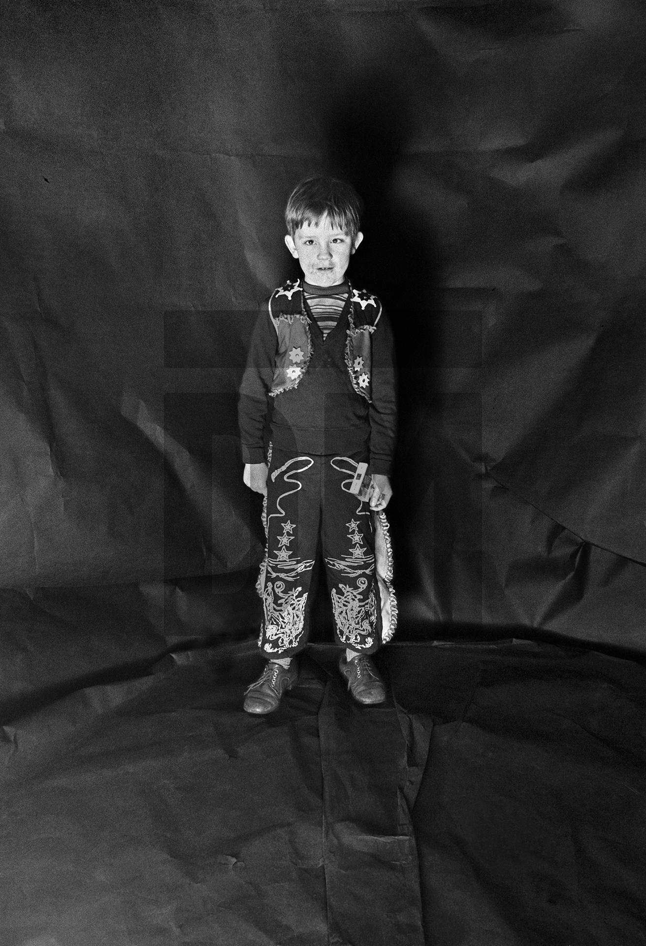 Kurt Preston. Portrait from The Shop on Greame Street, Moss Side, Manchester. February-April 1972 by Daniel Meadows