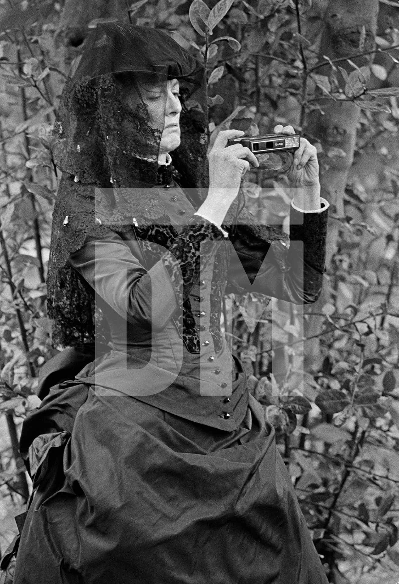 Vanessa Redgrave [Cosima] on the set of 'Wagner'. Venice 1982 by Daniel Meadows