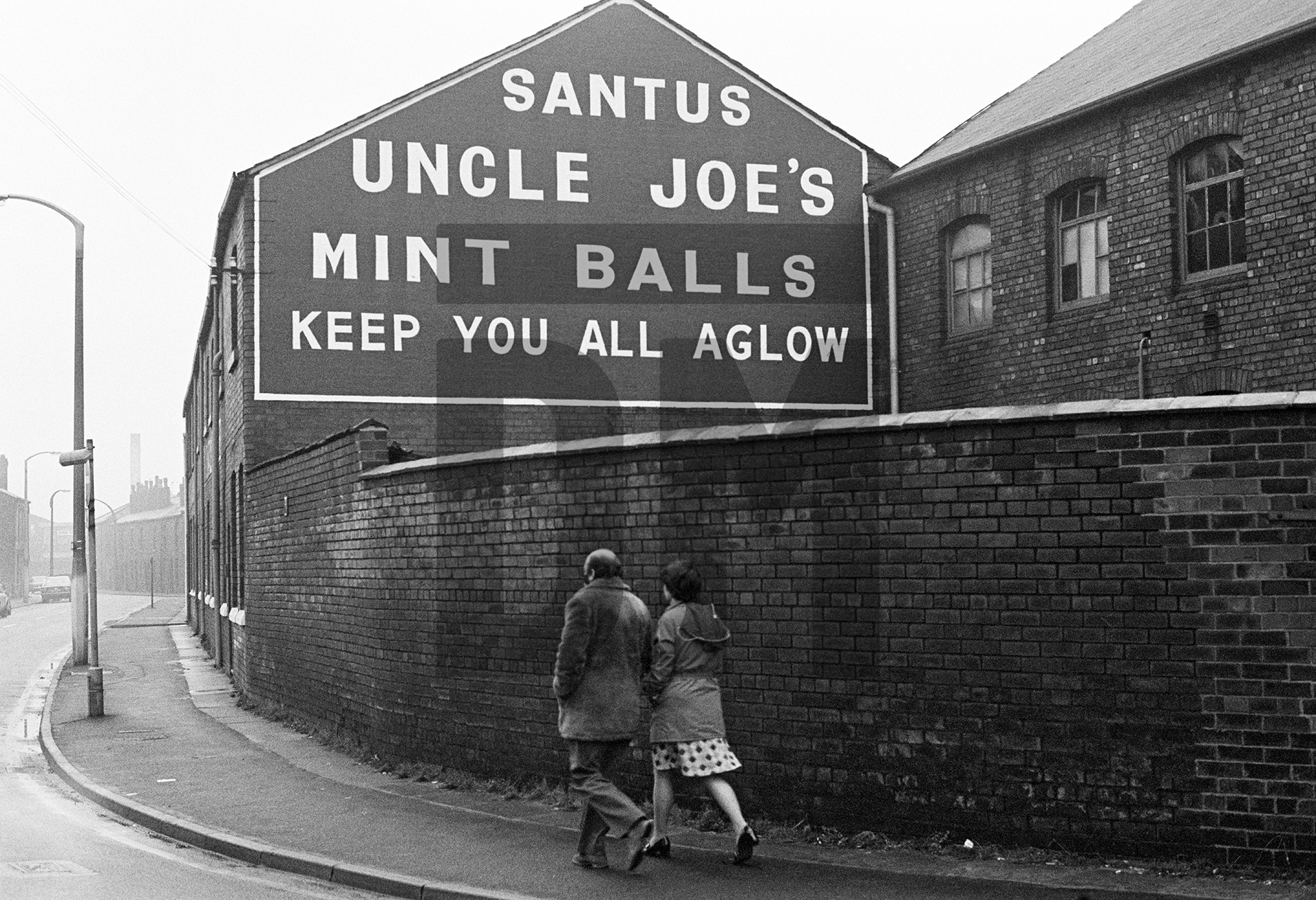 Mint Balls factory, Wigan, Lancashire. December 1976 by Daniel Meadows