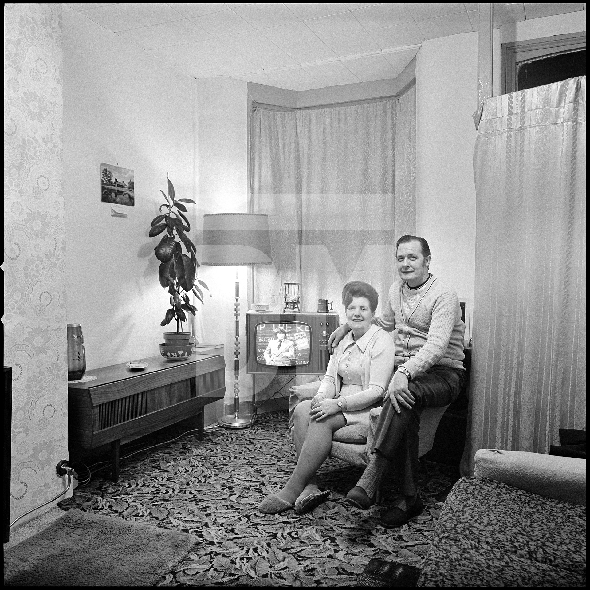 Residents of June Street, Salford. 1973 by Daniel Meadows