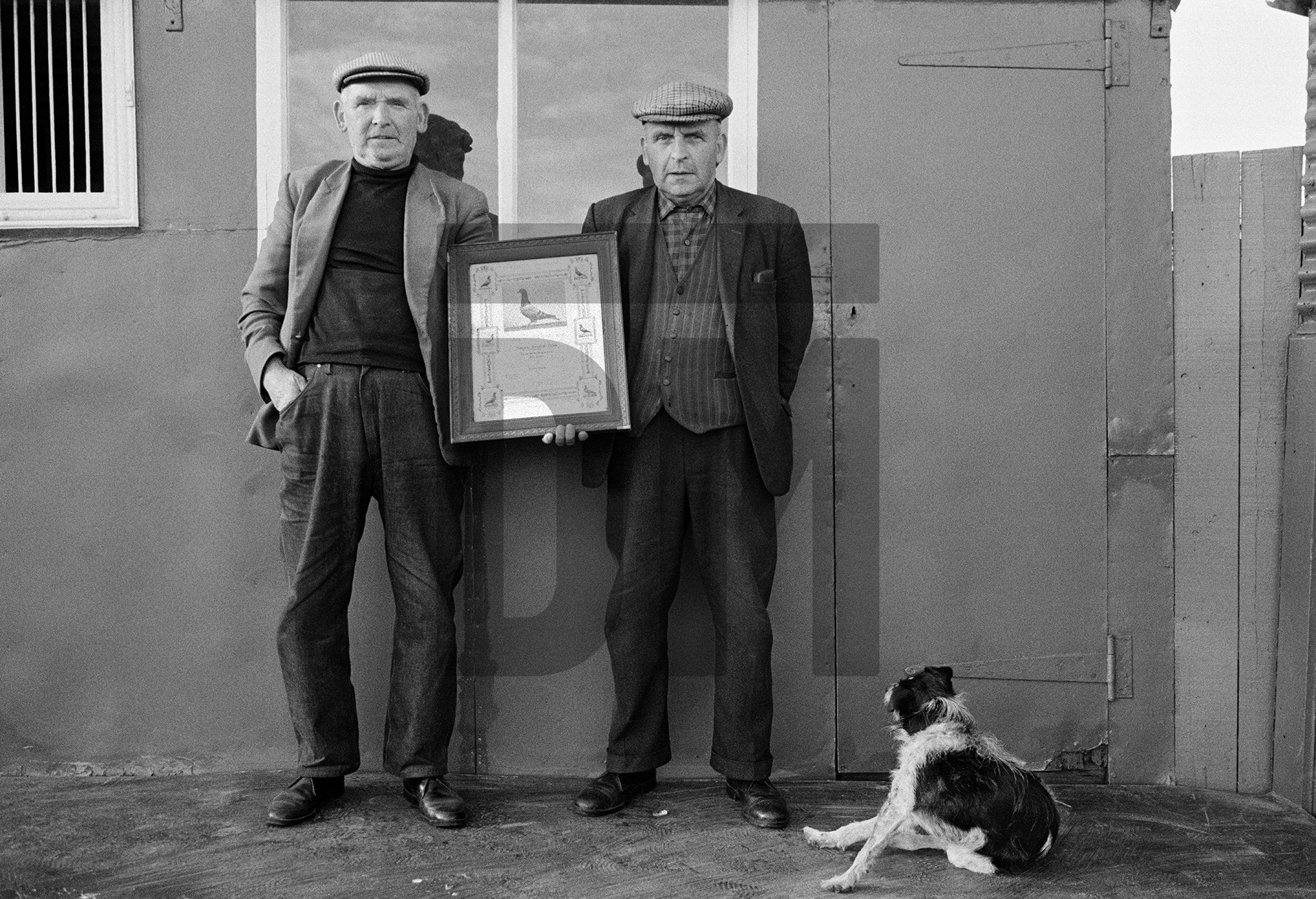 Robert and James Broxton, Easington Colliery, Co.Durham. September 1974 by Daniel Meadows