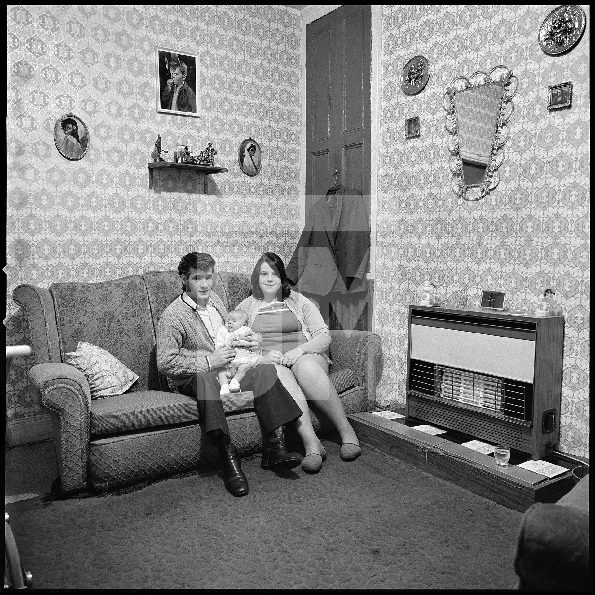 Residents of June Street, Salford. 1973 by Daniel Meadows