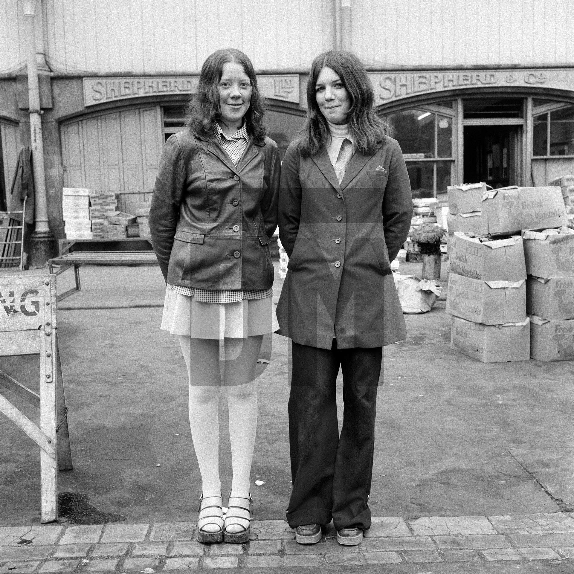 Darlington, Co. Durham. October 1974 by Daniel Meadows