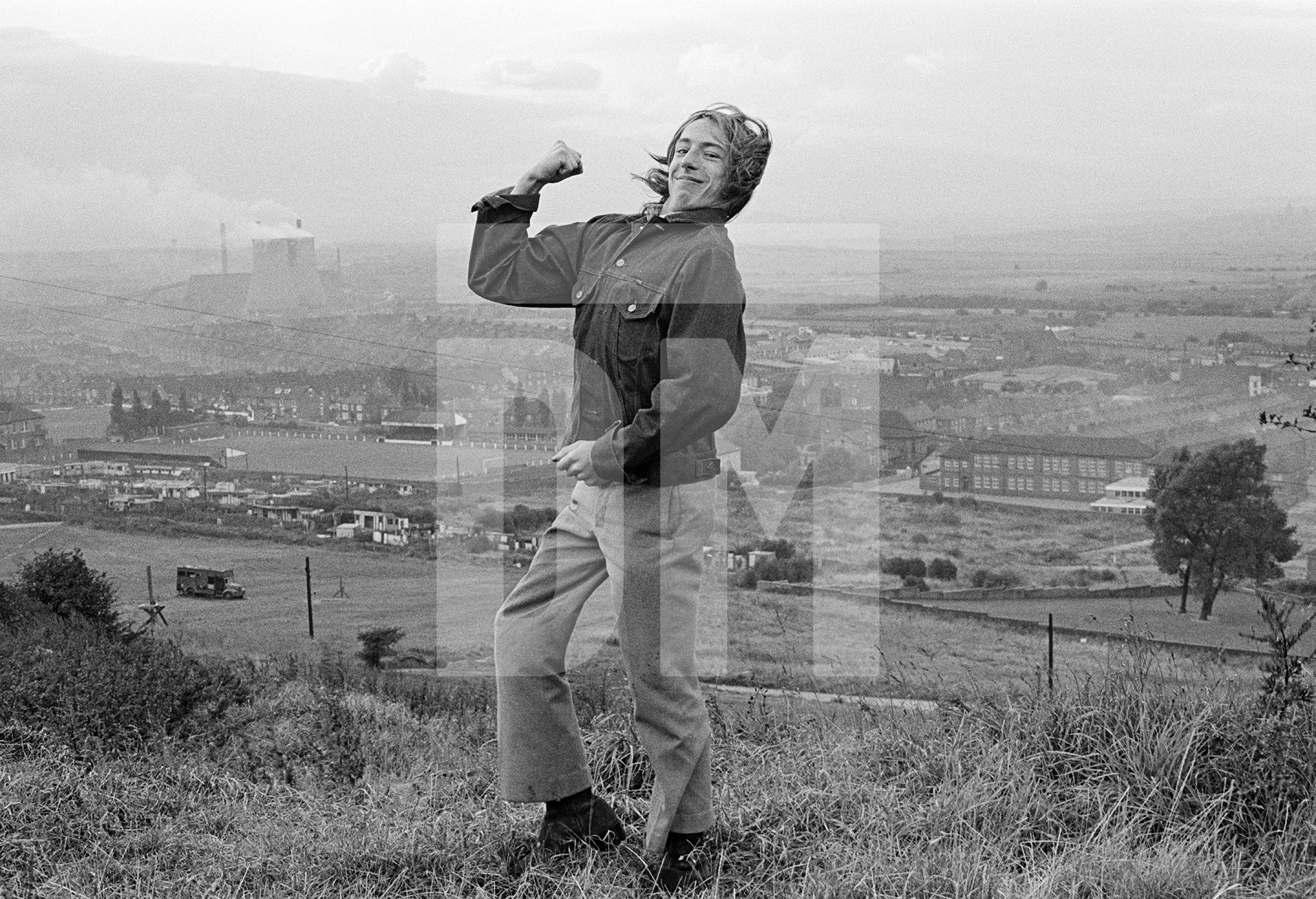 David Stephenson, Conanby, Yorkshire. September 1973 by Daniel Meadows