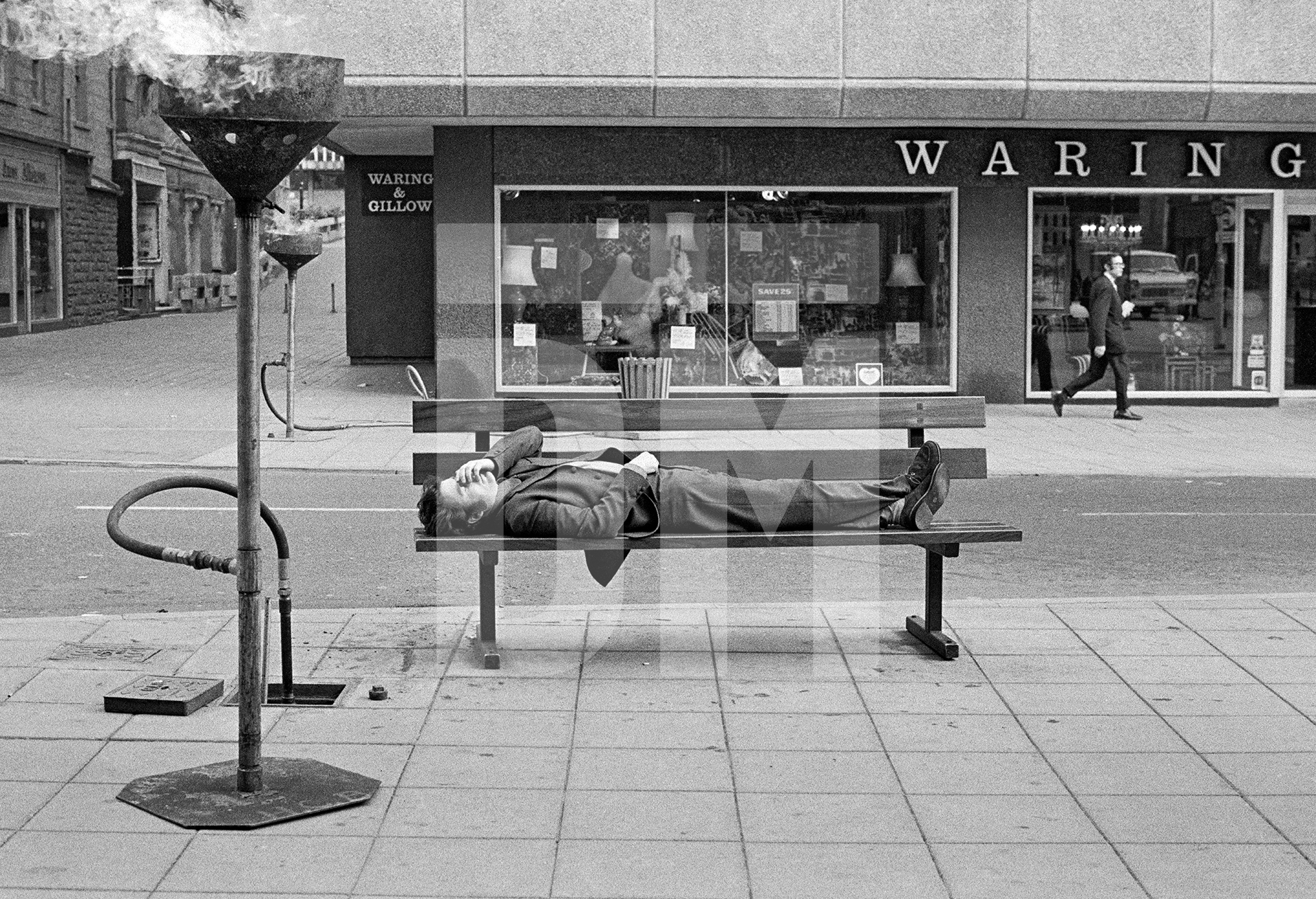 Afternoon of gas-conversion Sunday (town gas to North Sea gas), Newcastle upon Tyne. September 1974 by Daniel Meadows