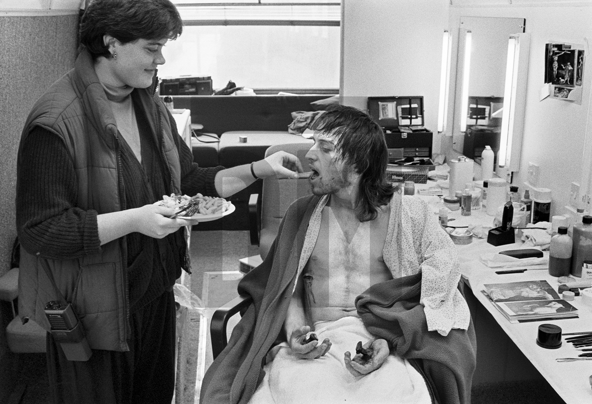 Hindemith, Paul Waggett [Christ Crucified] in make-up by Daniel Meadows