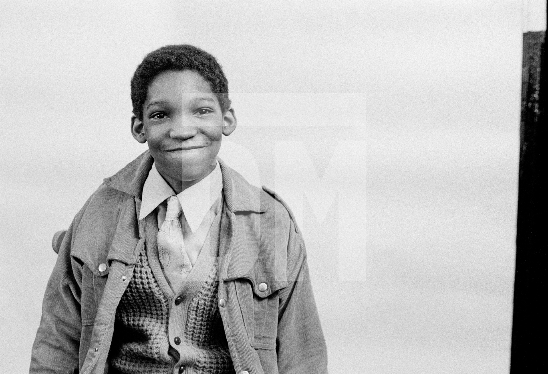 Wesney Rowbotham. Portrait from The Shop on Greame Street, Moss Side, Manchester. February-April 1972 by Daniel Meadows