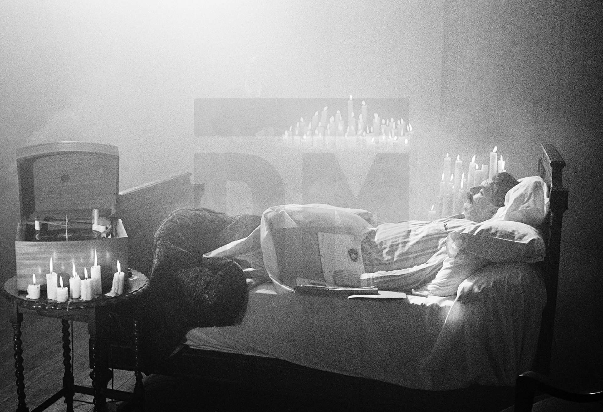 Stalin on his death bed by Daniel Meadows