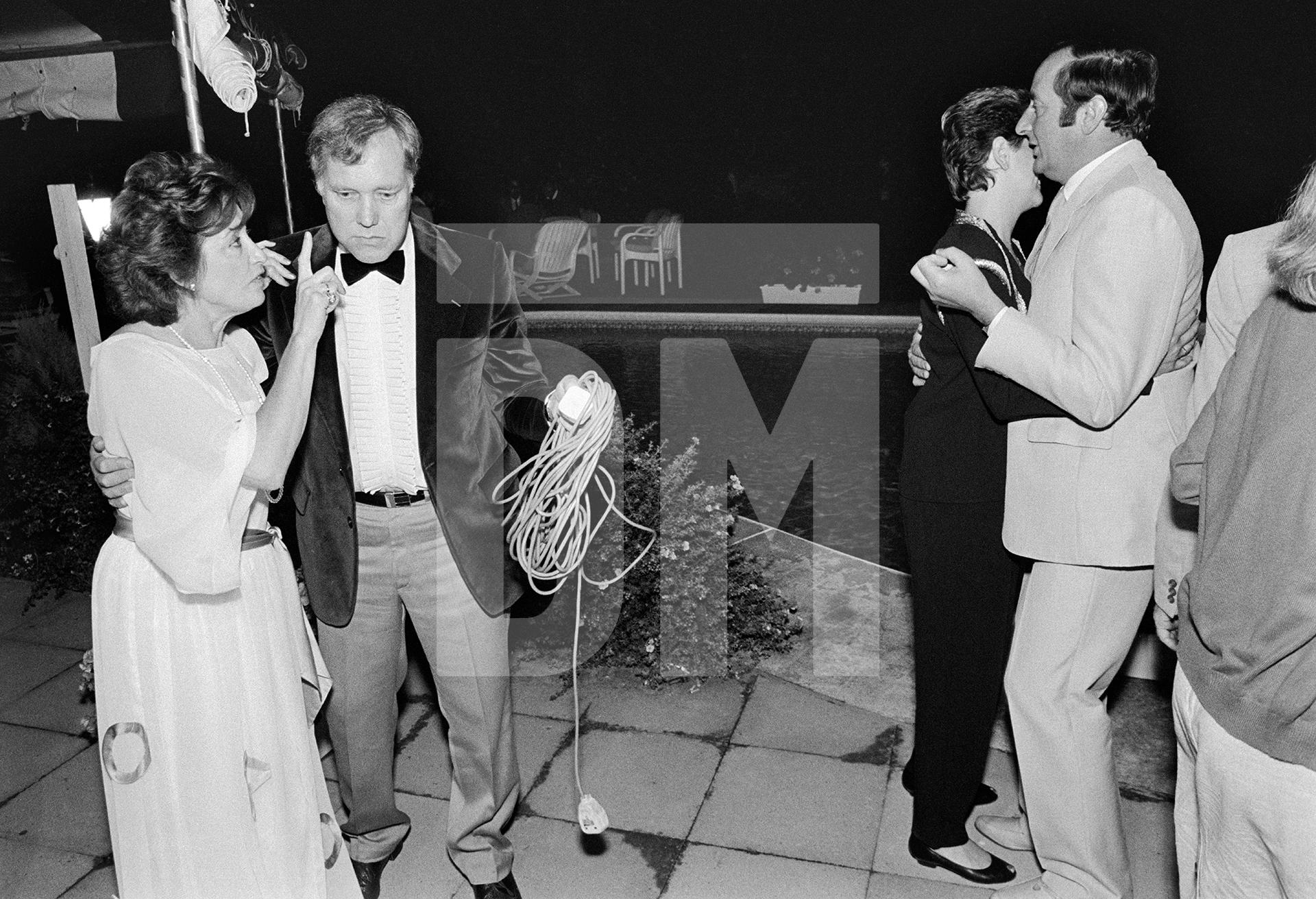 25th wedding anniversary party. Farnborough Park, Kent. August 1985 by Daniel Meadows