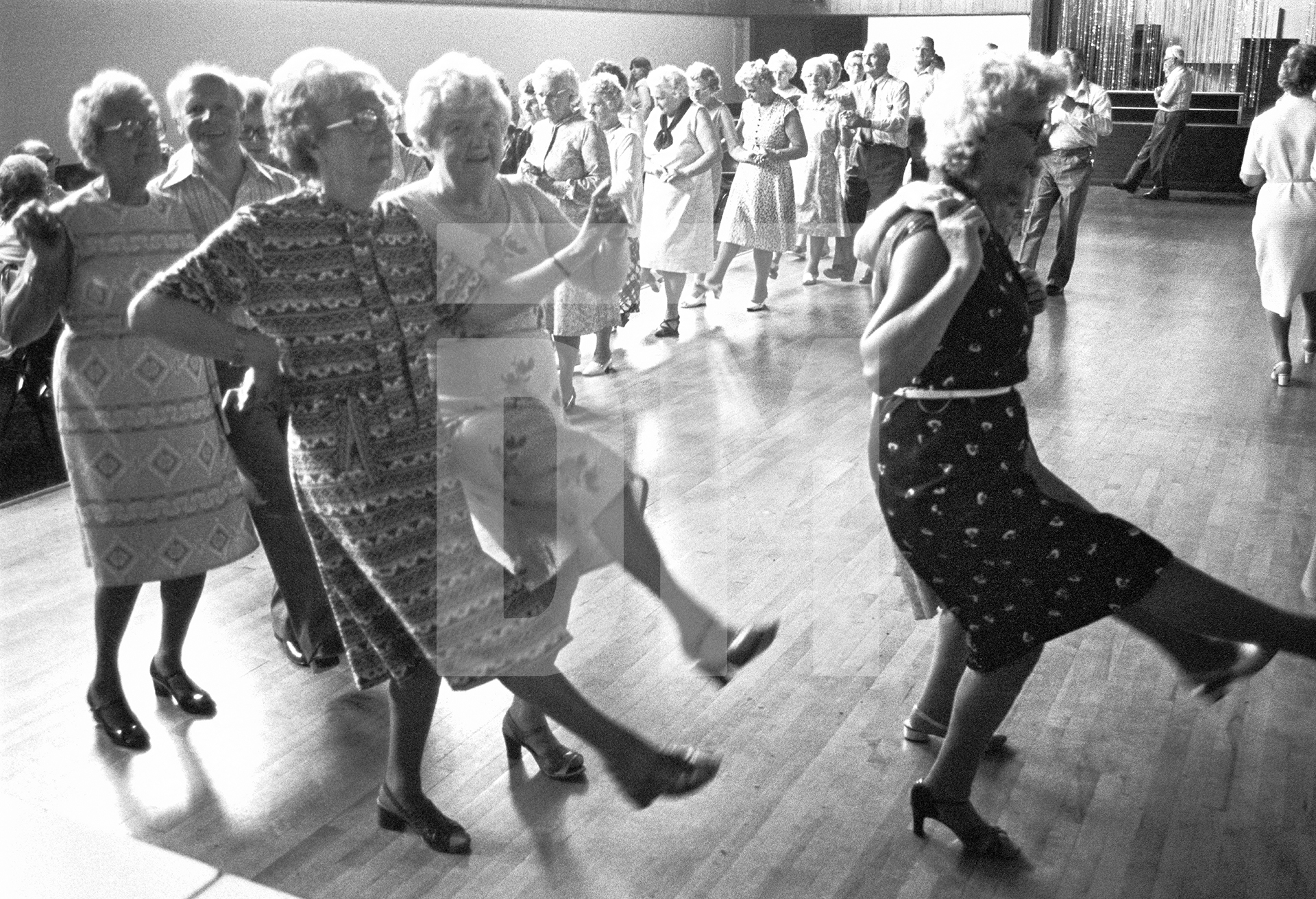 Age Concern Tea Dance, Spennymoor, Co. Durham. August 1981 by Daniel Meadows