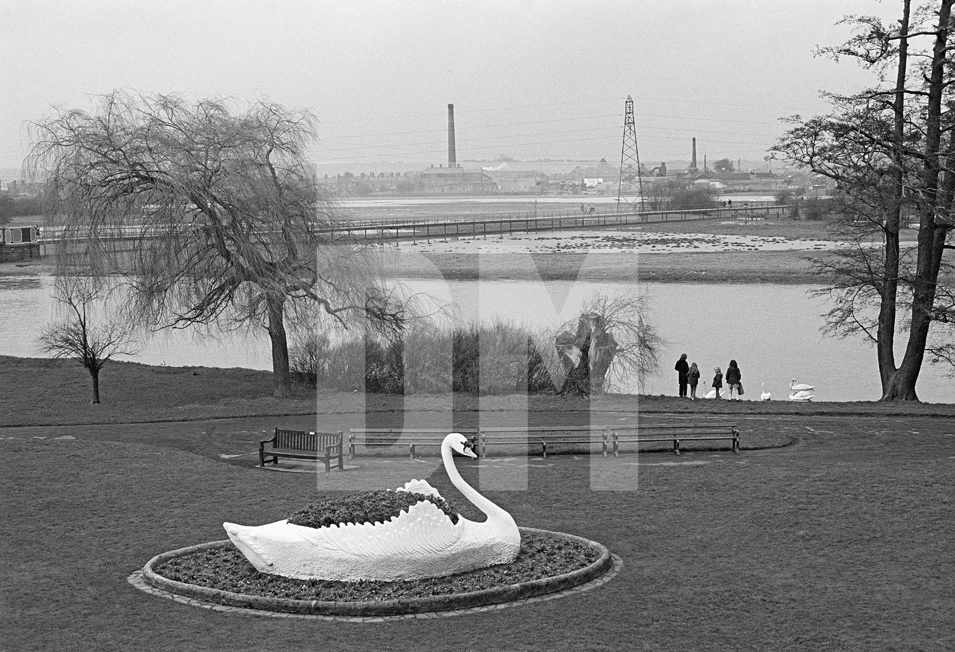 Burton-on-Trent. February, 1974 by Daniel Meadows