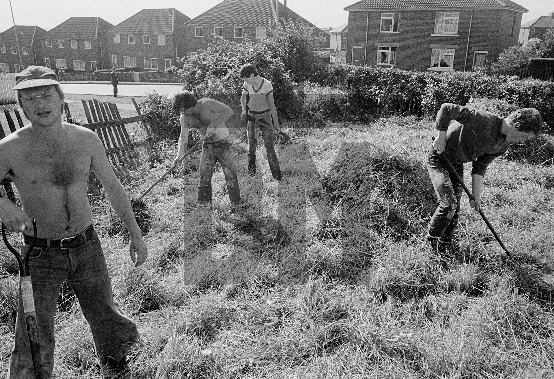 Youth Opportunities (YOPS) scheme, Spennymoor, Co. Durham. August 1981 by Daniel Meadows