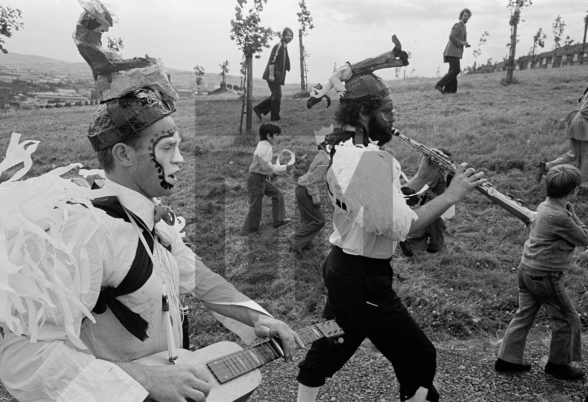 Brookhouse Summer Festival, Blackburn, Lancashire. August 1977 by Daniel Meadows