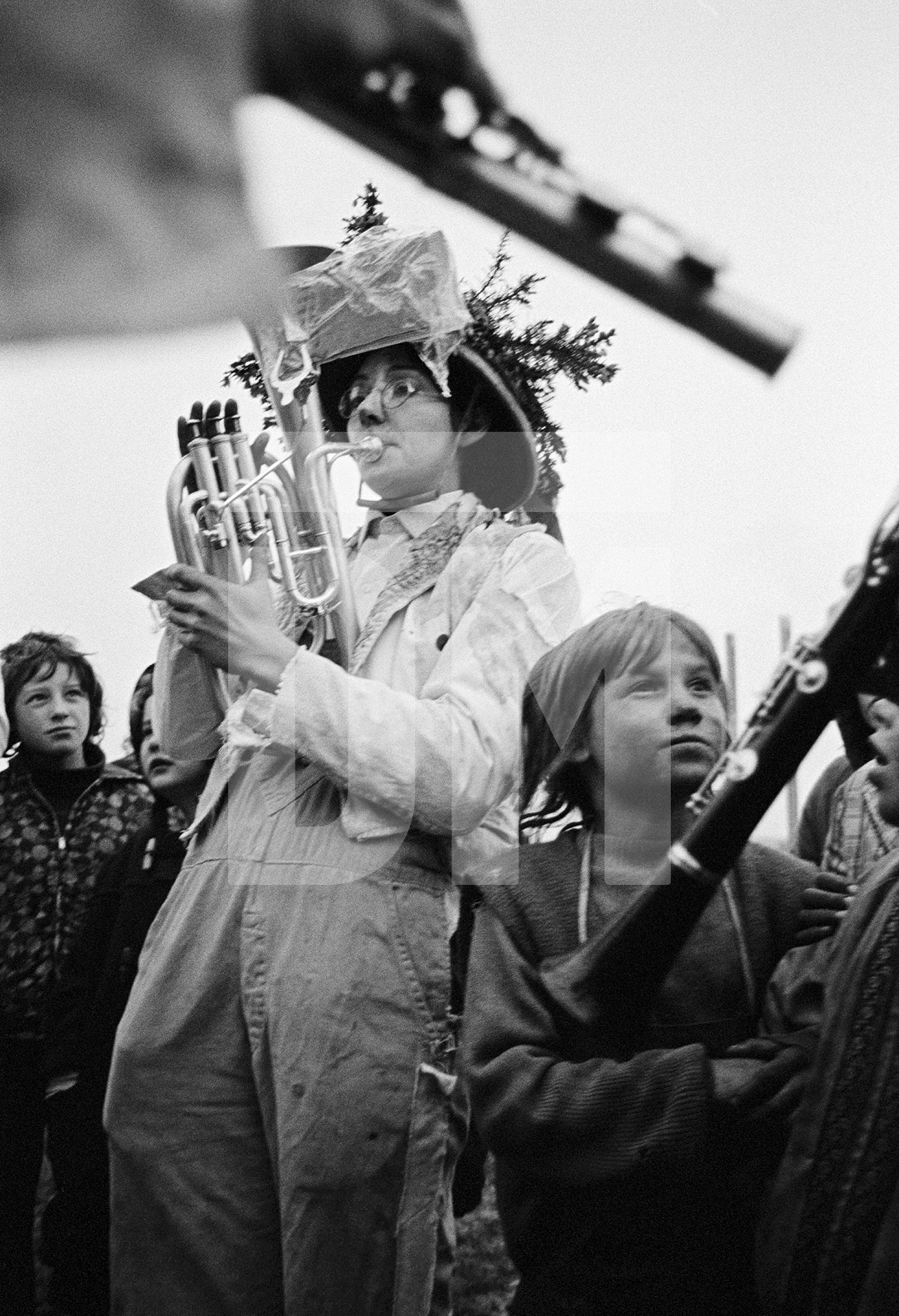 Mayday celebration, Burnley and Barrowford along the Leeds-Liverpool canal. 1 May 1976 by Daniel Meadows