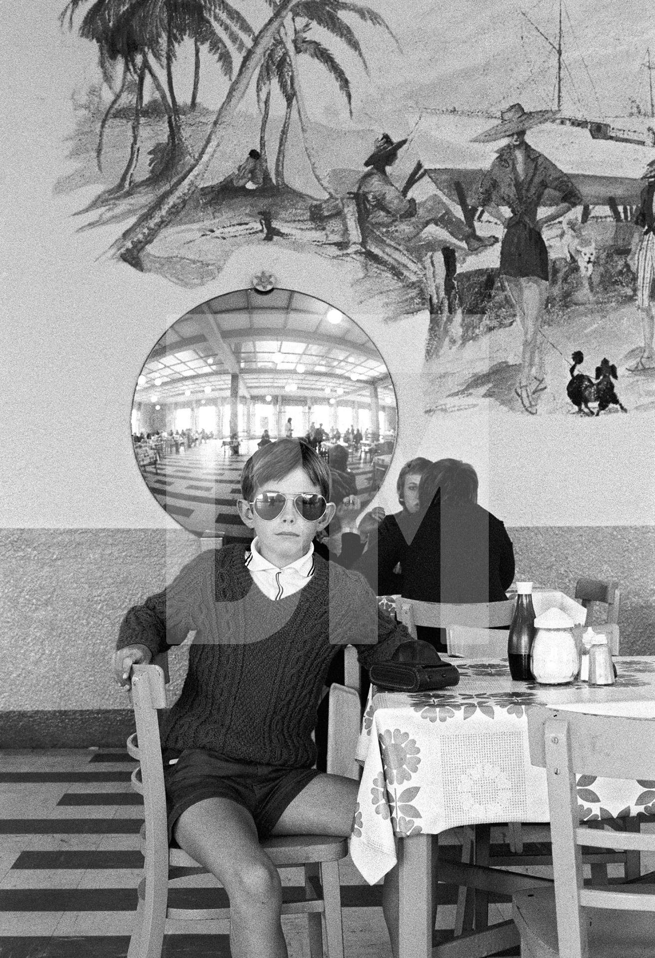 ‘Butlin’s Boy’, from exhibition with Martin Parr: ‘Butlin's by the Sea’, Impressions Gallery, York, November 1972 by Daniel Meadows