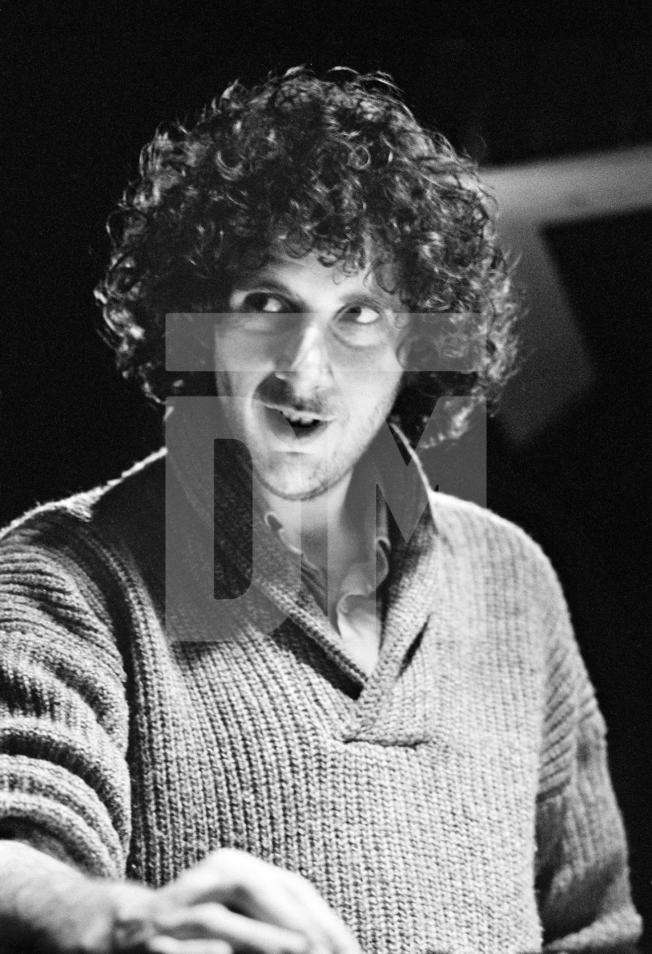 Martin Hannett, Factory producer at Pennine Sound Studio, Oldham. January 1980 by Daniel Meadows