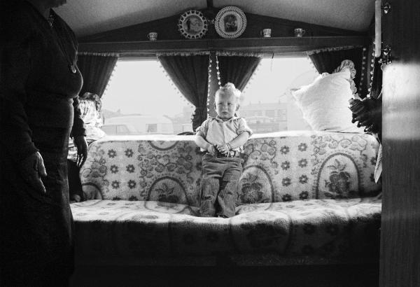 Gypsy and Traveller Site, Stockport. 1971