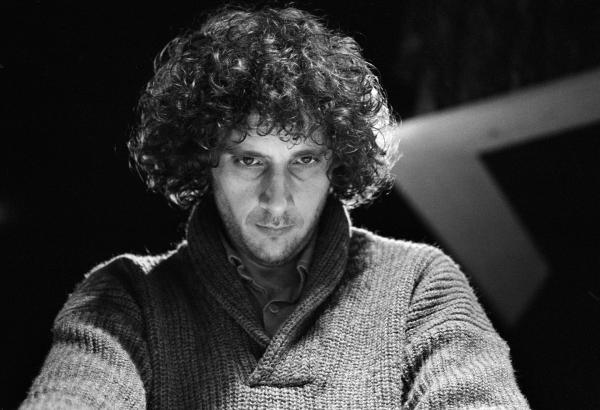 Martin Hannett, Factory producer at Pennine Sound Studio, Oldham. January 1980