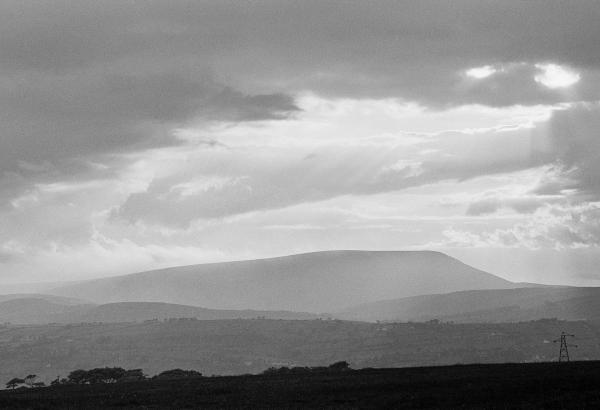 Pendle Hill, Lancashire. June 1979