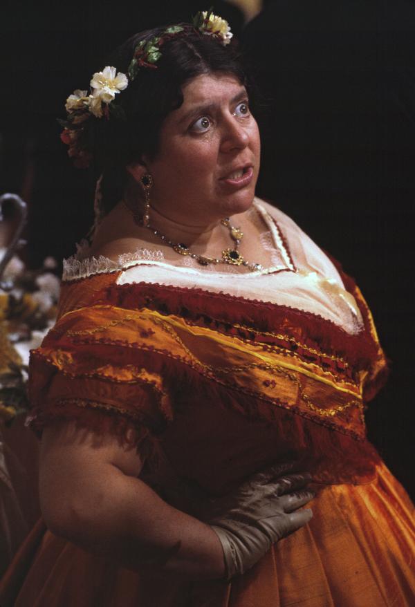 Miriam Margolyes in ‘The Fool’. Sands Films, Rotherhithe. London, 1990