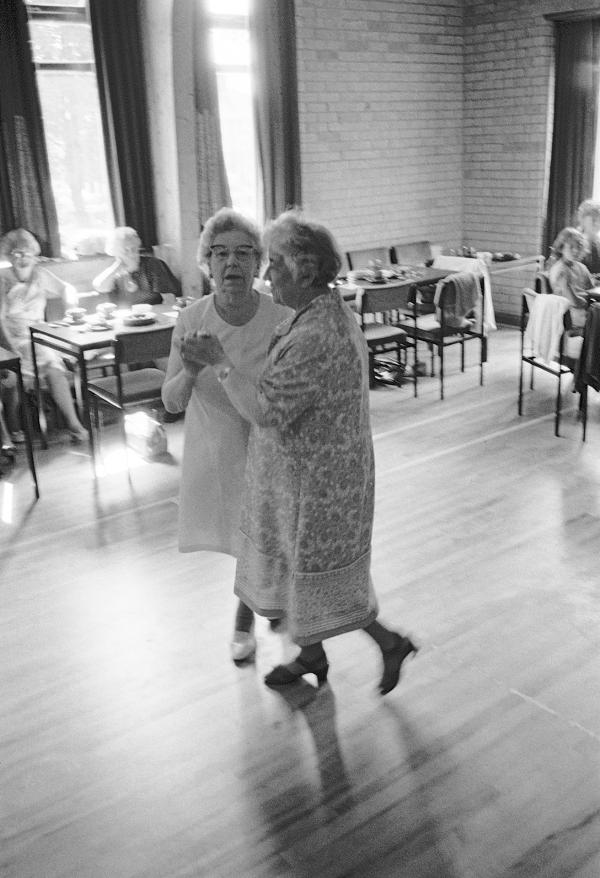 Age Concern Tea Dance, Spennymoor, Co. Durham. August 1981