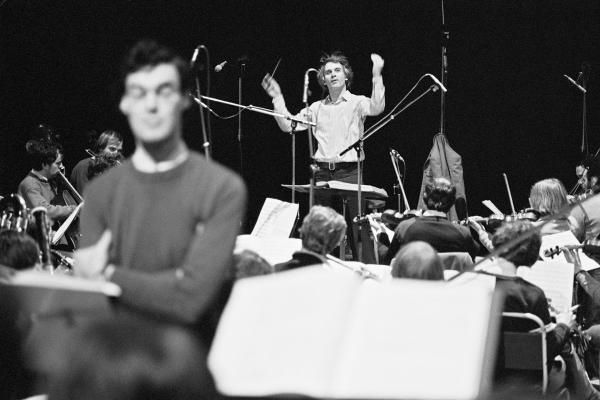 Audio Recording. Steuart Bedford conducting the English Chamber Orchestra. Elstree Studios, 29 Dec 1980