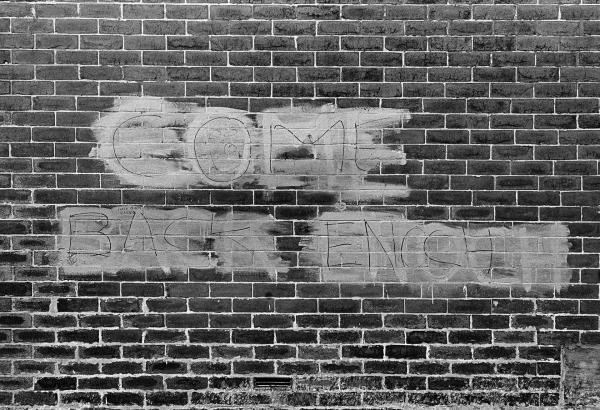 ‘Come back Enoch’, Bolton. April, 1978