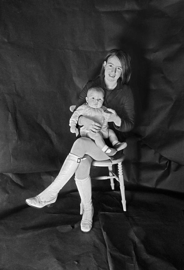 Portrait from The Shop on Greame Street, Moss Side, Manchester. February-April 1972