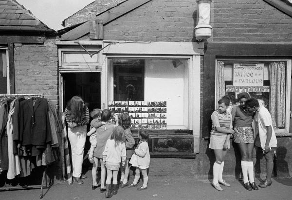 The Free Photographic Shop at no.79B Greame Street, Moss Side, Manchester. February-April 1972