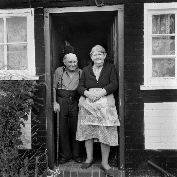 Mr. and Mrs. Parker, Great Washbourne, Gloucestershire. July 1974
