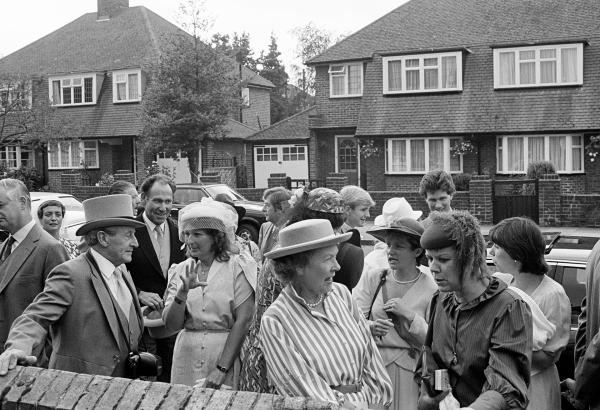 Wedding reception, Hayes, Kent. September 1984