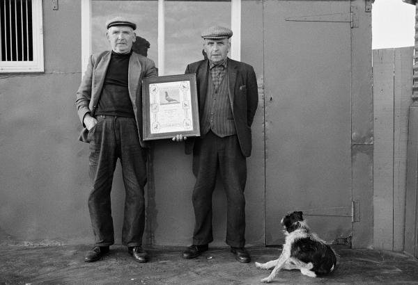 Robert and James Broxton, Easington Colliery, Co.Durham. September 1974