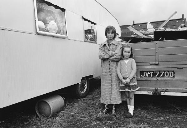 Gypsy and Traveller Site, Stockport. 1971