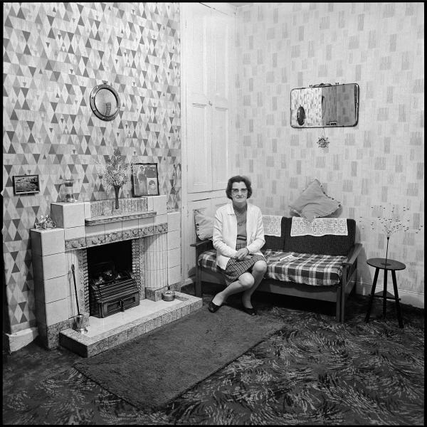 Resident of June Street, Salford. 1973