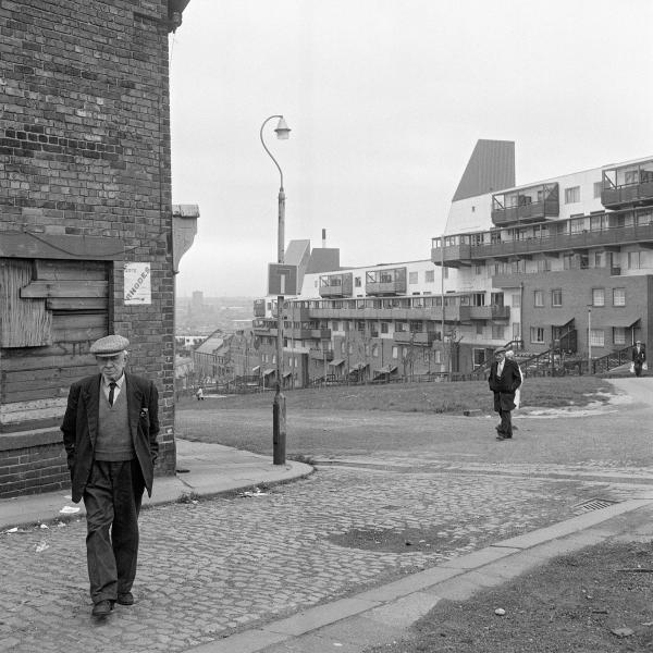 Byker Wall, Newcastle upon Tyne. September 1974