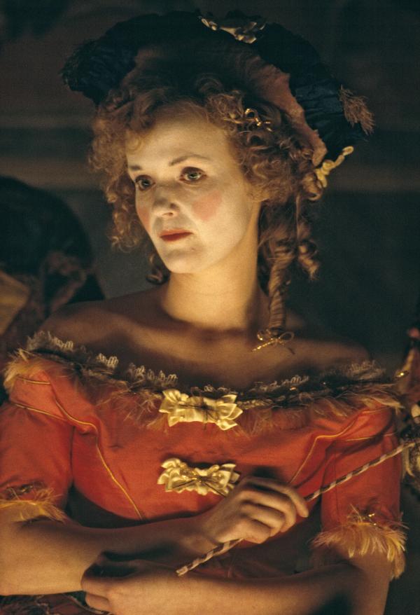 Miranda Richardson [Columbine] in ‘The Fool’. Sands Films, Rotherhithe. London, 1990