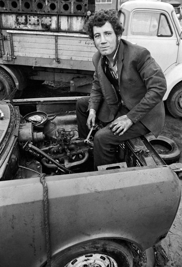 Gypsy and Traveller Site, Stockport. 1971