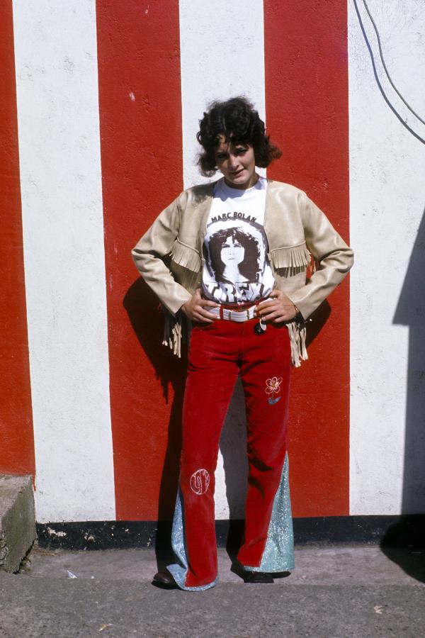 Marc Bolan fan. Butlin’s Filey, Yorkshire. 1972