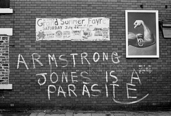 ‘Armstrong Jones is a Parasite’, Salford. July 1978