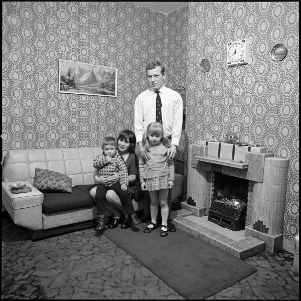 Residents of June Street, Salford. 1973