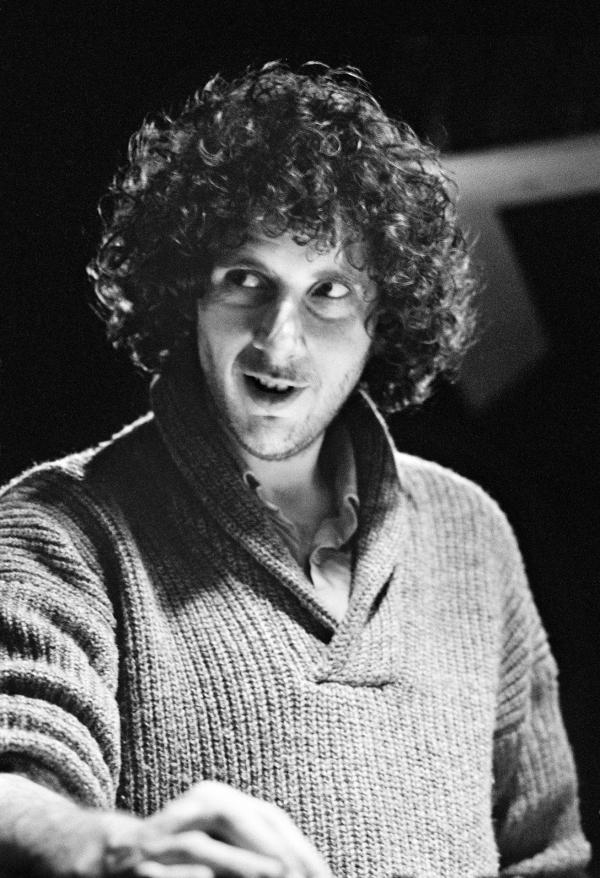 Martin Hannett, Factory producer at Pennine Sound Studio, Oldham. January 1980