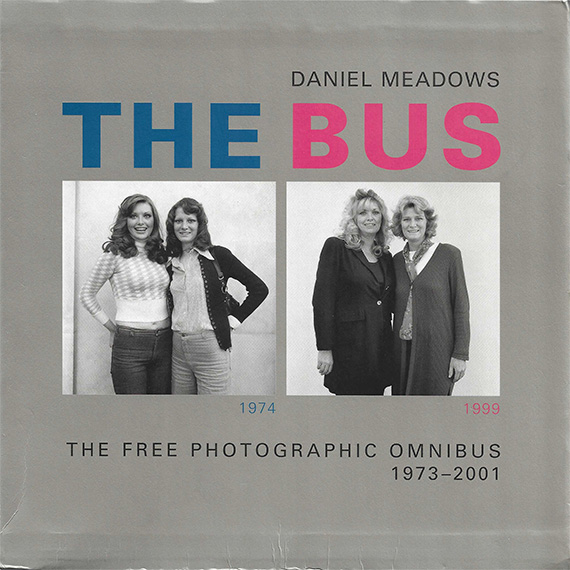 book cover of the bus by daniel meadows